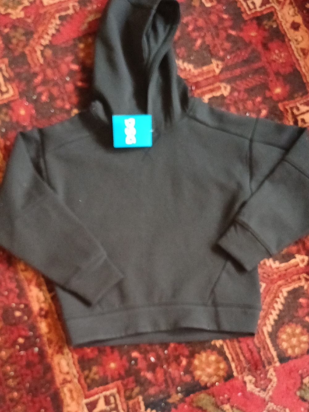 DSG Black Hooded Kids Sweatshirt
